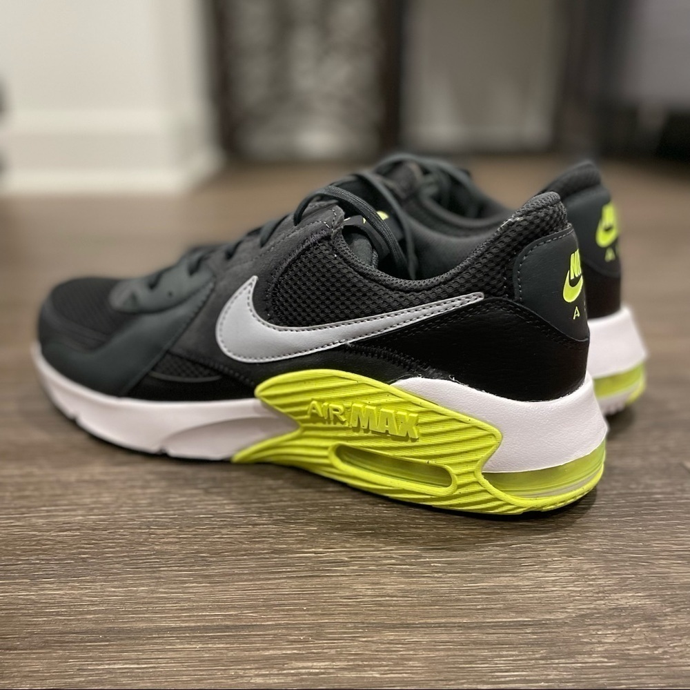 Nike Air Max Excee Dk Smoke Grey Volt sz 12 - Picture 3 of 5
